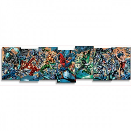 Justice League Of America 001 Panorama Variant-collection