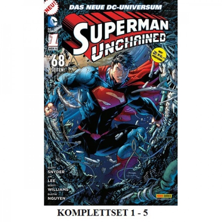 Superman Unchained Komplettset 1-5