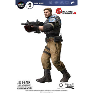 Gears Of War 4 Color Tops Action Figure Jd Fenix