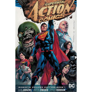 Superman Action Comics Rebirth Dlx Coll Hc 001