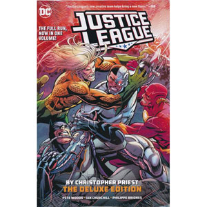 Justice League Deluxe Edition Hc - By Christopher Priest