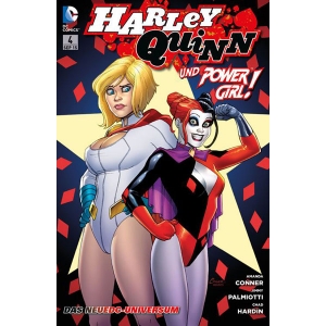 Harley Quinn 004 - Harley & Power Girl