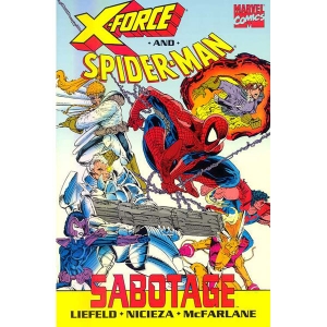 X-force And Spider-man Tpb - Sabotage